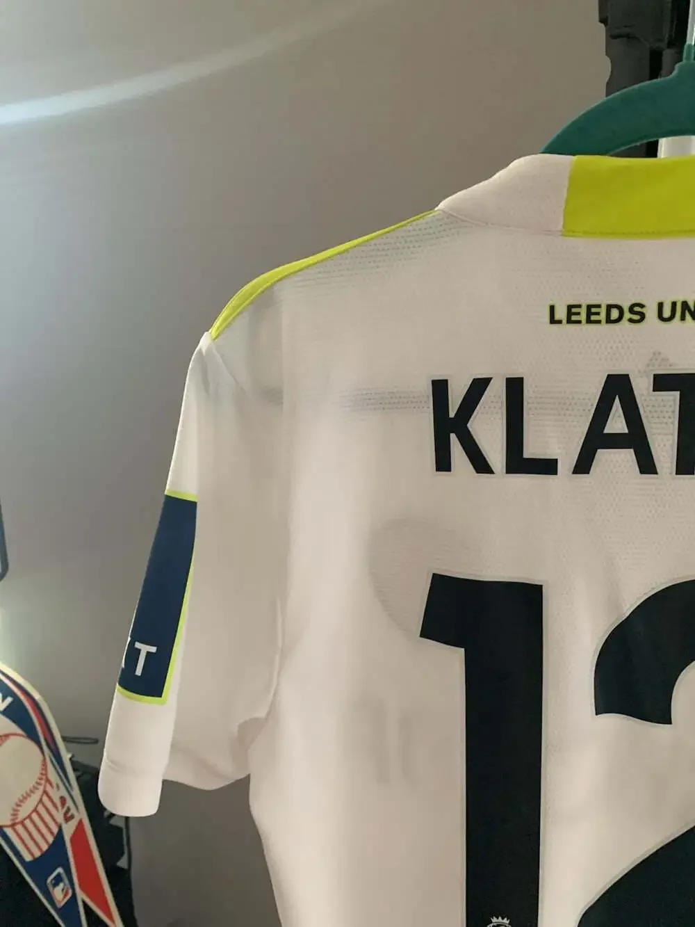 Adidas Leeds United 2021/2022 Home Football Jersey - #12 KLATTE